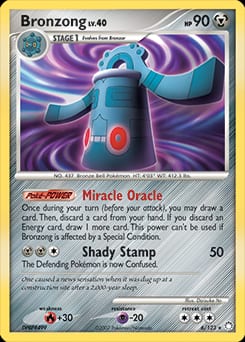 Mysterious Treasures Bronzong #6 card