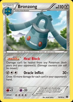2012 Next Destinies Bronzong #76 card