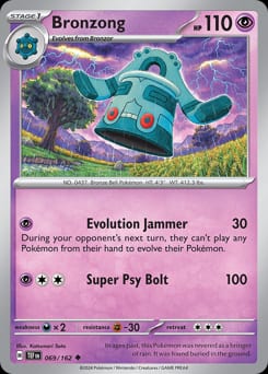 2024 Temporal Forces Bronzong #69 card