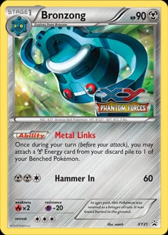 XY Black Star Promos Bronzong #XY21 card