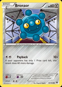 BREAKthrough Bronzor #95 card