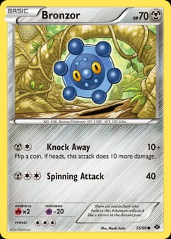 Next Destinies Bronzor #75 card