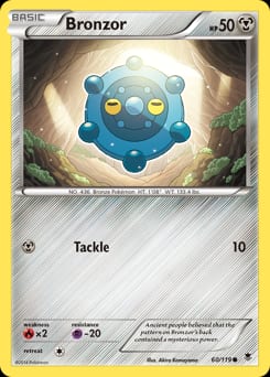 Phantom Forces Bronzor #60 card