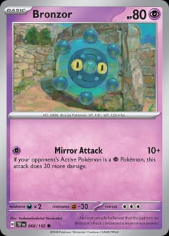 Temporal Forces Bronzor #68 card