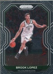 2020-21 Panini Prizm Base Set Brook Lopez #29 card