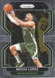 2021-22 Panini Prizm Base Set Brook Lopez #134 card