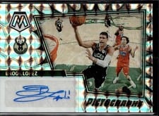 2022-23 Panini Mosaic Pictographs Mosaic Brook Lopez #PM-LOP card