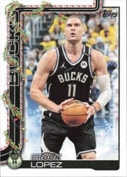 2025-26 Topps Holiday Base Set Brook Lopez #H47 card