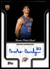 2025-26 Topps Rookie Photo Shoot Autographs Brooks Barnhizer #RP-BB card