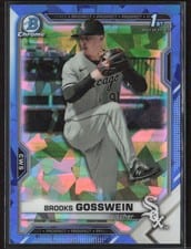 2021 Bowman Draft Sapphire Brooks Gosswein #BDC-21 card