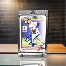 2022 Bowman Draft Chrome Autographs Brooks Lee #CDA-BL card