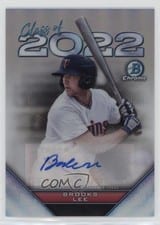 2022 Bowman Draft Class of 2022 Autographs Brooks Lee #C22A-BL card