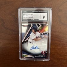 2022 Bowman's Best Best of 2022 Autographs Brooks Lee #B22-BL card