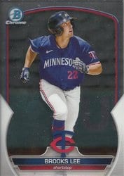 2023 Bowman Chrome Prospects Brooks Lee #BCP-31 card