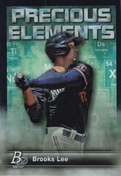2023 Bowman Platinum Precious Elements Brooks Lee #PE-23 card