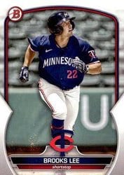 2023 Bowman Prospects Brooks Lee #BP-31 card