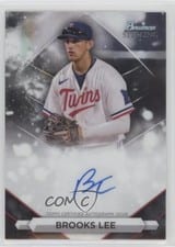 2023 Bowman Sterling Prospect Autographs Brooks Lee #PA-BL card