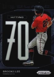 2023 Panini Prizm 20-80 Scale Brooks Lee #SC20 card