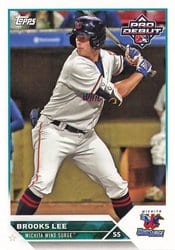 2023 Topps Pro Debut Base Set Brooks Lee #PD-101 card