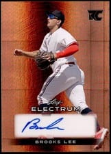 2024 Leaf Electrum Baseball Base Autograph Brooks Lee #BA-BL1 card