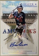2024 Panini Boys of Summer America's Best Signatures Brooks Lee #AME-BL card