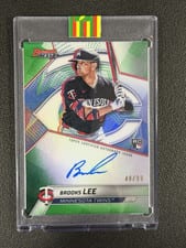 2025 Bowman Chrome Rookie Autographs Brooks Lee #CRA-BL card