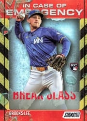 2025 Stadium Club In Case of Emergency Brooks Lee #ICE-20 card
