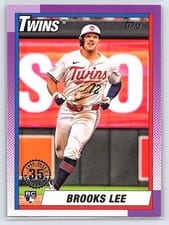 2025 Topps 1990 Topps Baseball (Series One) Brooks Lee #T90-24 card