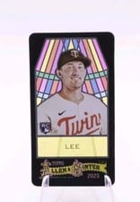 2025 Topps Allen & Ginter Mini Stained Glass Brooks Lee #73 card
