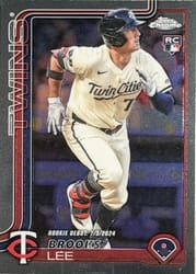 2025 Topps Chrome Update Base Set Brooks Lee #USC6 card