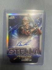 2025 Topps Cosmic Chrome Stella Nova Autographs Brooks Lee #SNA-BL card