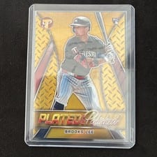 2025 Topps Pristine Plated and Polished Brooks Lee #PP-27 card