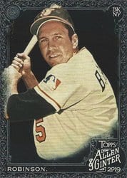 2019 Topps Allen & Ginter X Base Set Brooks Robinson #75 card