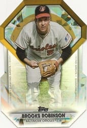 2022 Topps Diamond Greats Die-Cuts Brooks Robinson #DGDC-28 card