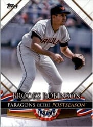 2022 Topps Update Paragons of the Postseason Brooks Robinson #PP-20 card