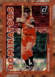 2023 Donruss Dominators Brooks Robinson #D9 card