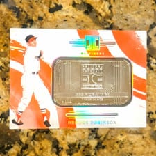 2024 Panini Impeccable Cooperstown Logo Brooks Robinson #42 card