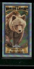 2021 Topps Allen & Ginter World’s Largest Minis Brown Bear #MWL-20 card