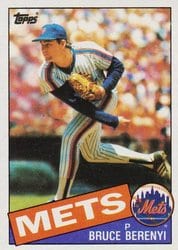 1985 Topps Base Set Bruce Berenyi #27 card