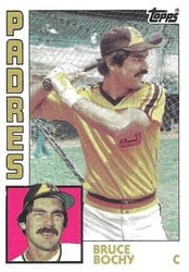 1984 Topps Base Set Bruce Bochy #571 card