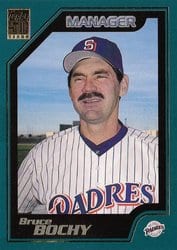 2001 Topps Base Set Bruce Bochy #350 card