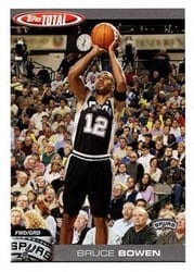 2004-05 Topps Total Base Set Bruce Bowen #75 card