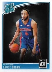 2018-19 Donruss Optic Base Set Bruce Brown #161 card