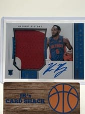 2018 Panini National Treasures Bruce Brown #126 card