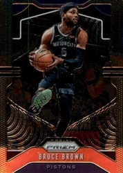 2019-20 Panini Prizm Base Set Bruce Brown #97 card
