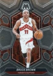 2023-24 Panini Mosaic Base Set Bruce Brown #185 card