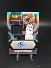 2023-24 Panini Select Autographed Memorabilia Bruce Brown #AM-BRN card