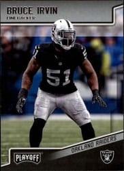 2018 Panini Playoff Base Set Bruce Irvin #156 card