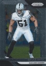 2018 Panini Prizm Base Set Bruce Irvin #50 card