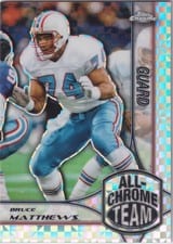 2024 Topps Chrome All-Chrome Team Bruce Matthews #ACT-8 card